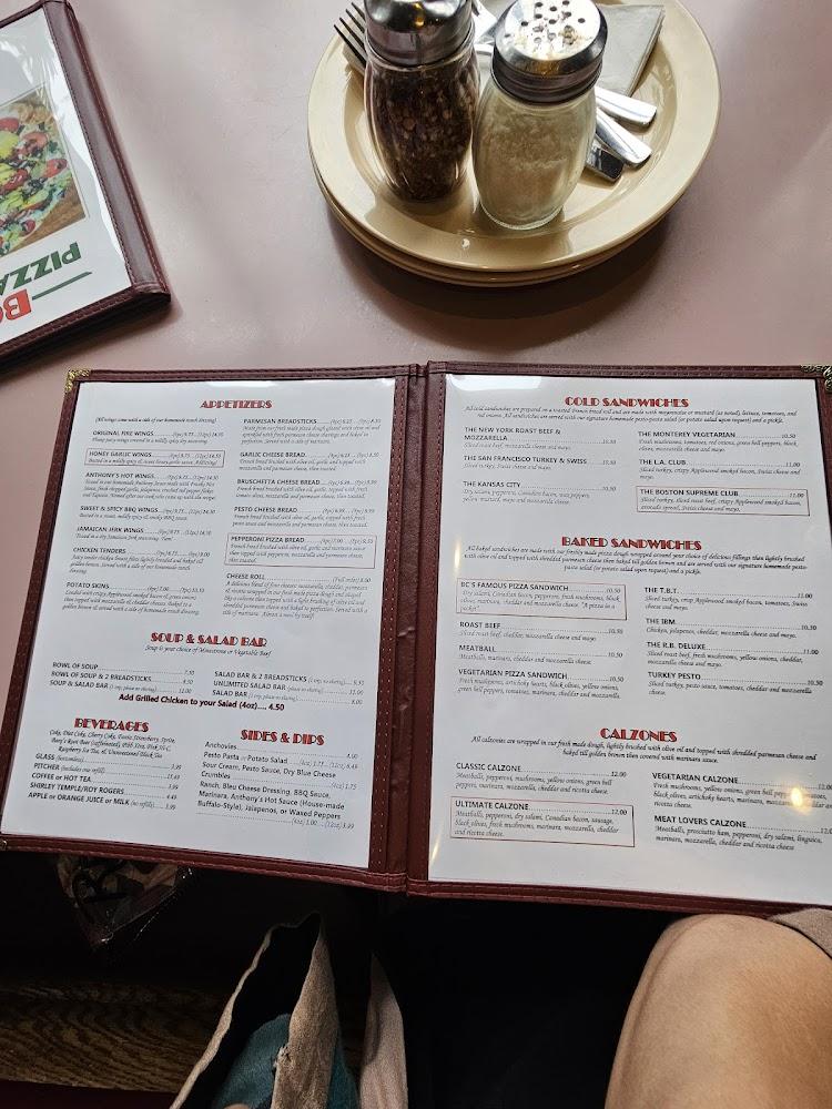 BC's Pizza & Beer Menu image 3